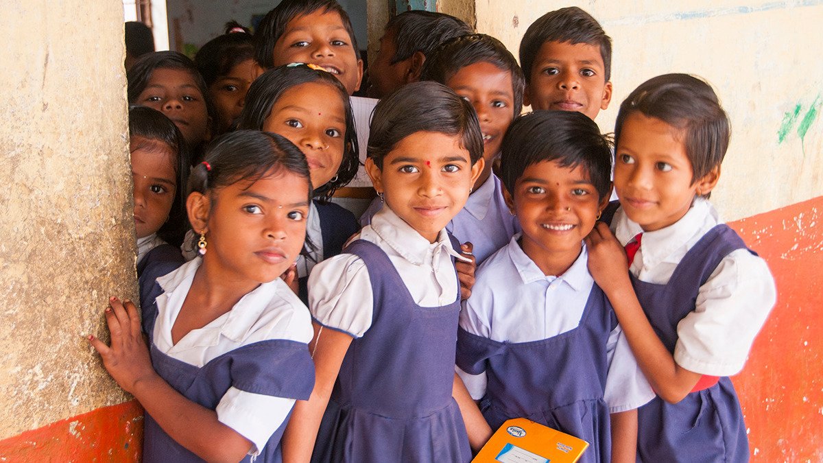 Classroom with students